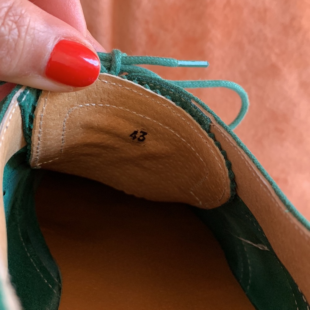 Italian Suede Oxfords - Picture 11 of 11
